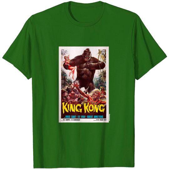 Discover King Kong Movie Poster Vintage Shirt