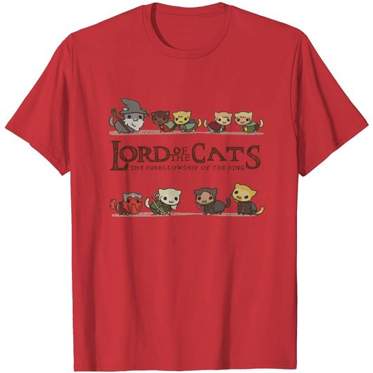 Discover Cat - Lord of The Cats tshirt - Funny Kitten Tshirt T-Shirt