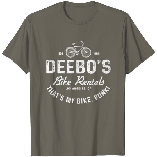 Discover Deebo's Bike Rental T-Shirt