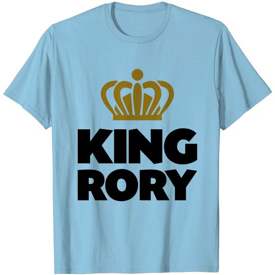 Discover King Rory Name Thing Crown T Shirt