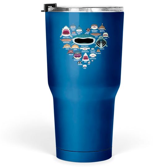 Discover Shark Tumblers 30 oz