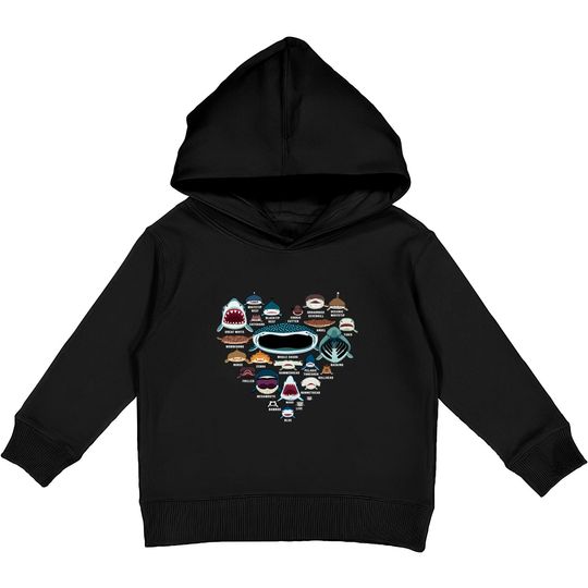 Discover Shark Kids Pullover Hoodies