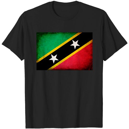 Discover Saint Kitts And Nevis Flag T Shirt