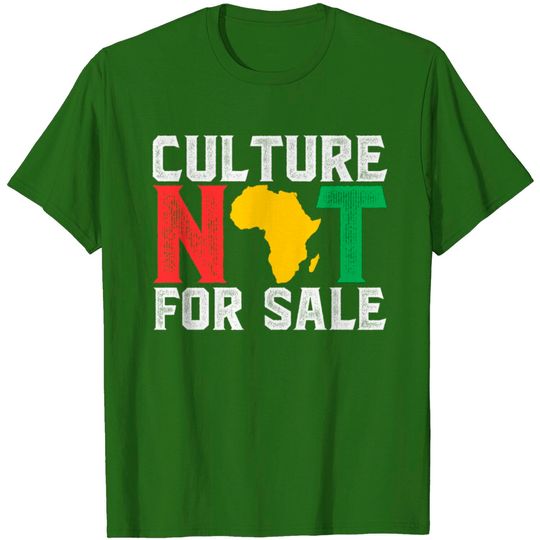 Discover Culture Not For Sale! Black History Month Shirts T Shirt