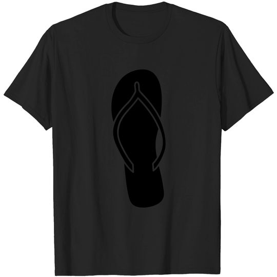 Discover Slippers Flip Flops Shoes Sandals Feet Dress Holid T Shirt