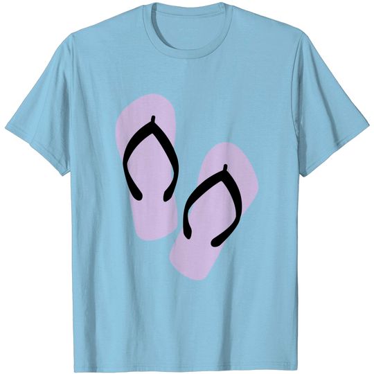 Discover Flip Flops Sandals Beach 2c T Shirt