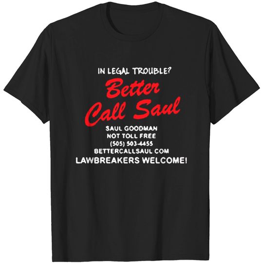 Discover BETTER CALL SAUL T Shirt