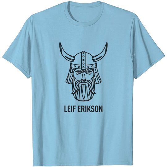 Discover Funny Viking Leif Erikson Day T Shirt