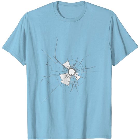 Discover Crack Glass T Shirt