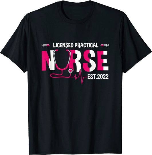 Discover Licensed Practical Nurse Est 2022 LPN LVN Grad Student T-Shirt