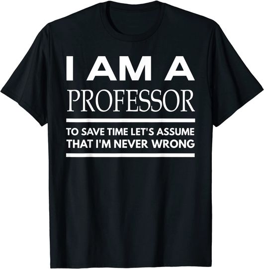 Discover Professor T-Shirt - Gifts for Professors