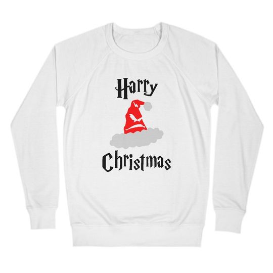 Discover Suéter Sweatshirt Natal Harry Christmas Sweatshirt Harry Potter Christmas Sweater