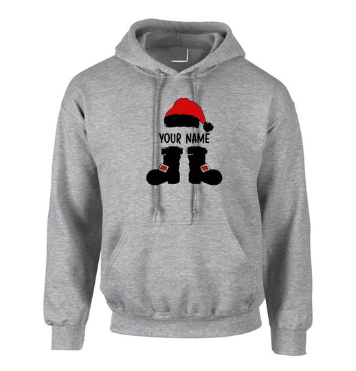 Discover Hoodie Sweater Com Capuz Natal Santa Claus