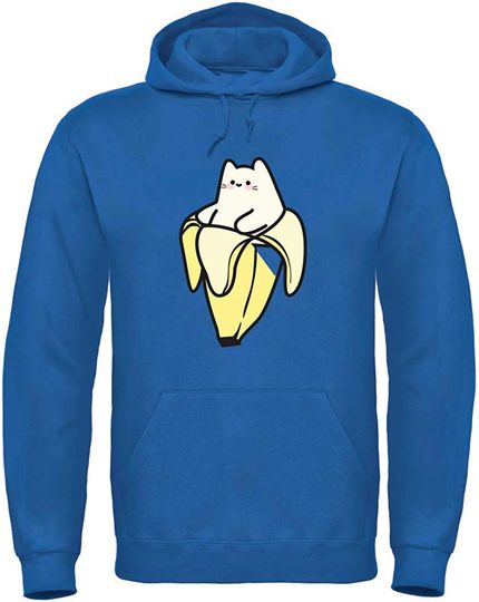 Discover Hoodie Sweatshirt com Capuz Unissexo Banana Fruta de Tropical