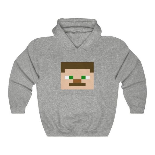 Discover Minecraft Steve - Unisex Hoodie Sweater Com Capuz Minecraft Steve