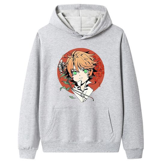 Discover Hoodie Sweater Com Capuz Anime Japonesa The Promised Neverland Emma