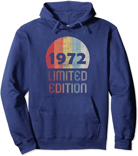 Discover Hoodie Sweater com Capuz Unissexo vintage Edição Limitada 1972