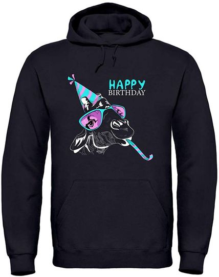 Discover Hoodie Sweater com Capuz Unissexo Presente de Aniversário Girafa