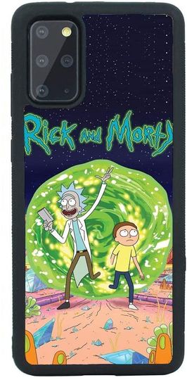 Discover Rick e Morty | Capas para Samsung Capa de Proteção Total de TPU Macio para Homem e Mulher