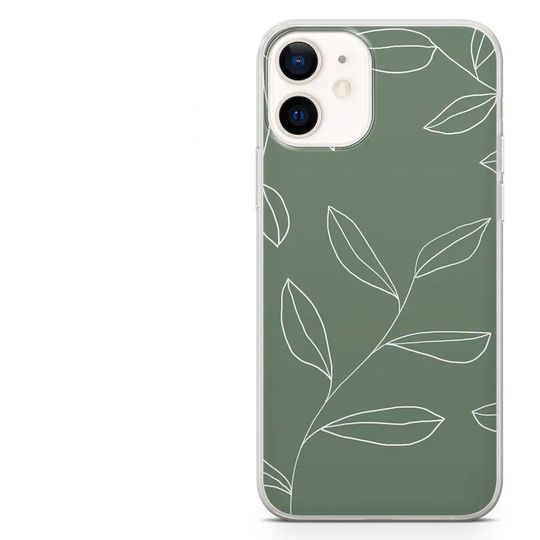 Discover Olive Green Aesthetic Capa Para Iphone 6/ 6s/ 7/ 7 Plus/ 8/ 8 Plus/ X/ Xr/ 11/ 11 Pro/ 11 Pro Max/ 12 Pro/ 12 Pro Max/ 12 Mini/ 13/13 Pro/ 13 Pro Max/ 13 Mini Ramo de Oliveira