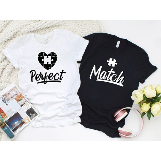 Discover Love Puzzle Couple Matching T-Shirt