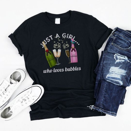 Discover Just A Girl Who Loves Bubble T Shirt