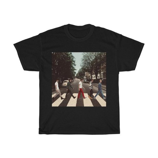 Discover One Direction Abbey Road  T-Shirt