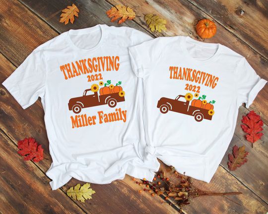 Discover Thanksgiving Crew Family Matching T Shirt