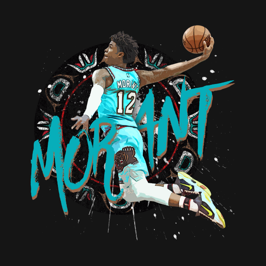 Ja Morant transparent png render free in 2023  Memphis grizzlies,  Basketball players, All nba players