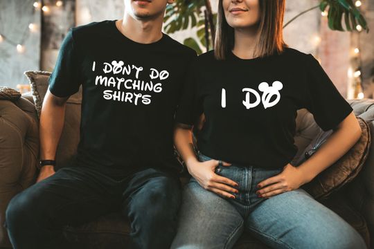 Funny Couples I Don't Do Matching Shirts