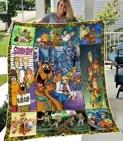 Scooby-Doo Fleece Blanket, Scooby Doo Velma Dinkley Shaggy Rogers