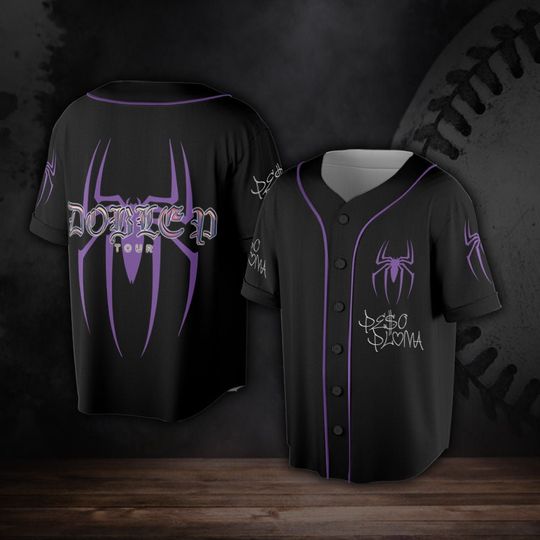 Grey Day Tour 2023 Purple Design Personalized Baseball Jersey - Growkoc
