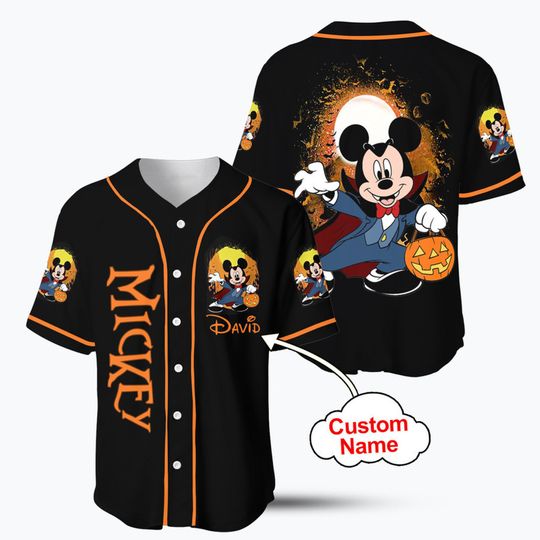 Disney 50th anniversary custom name Baseball Jersey PK12 – Teepital –  Everyday New Aesthetic Designs