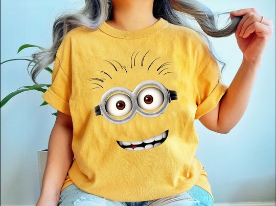 Minions Black Yellow Blue Cartoon Baseball Jersey, Funny Gift Christmas  designed & sold by Printerval