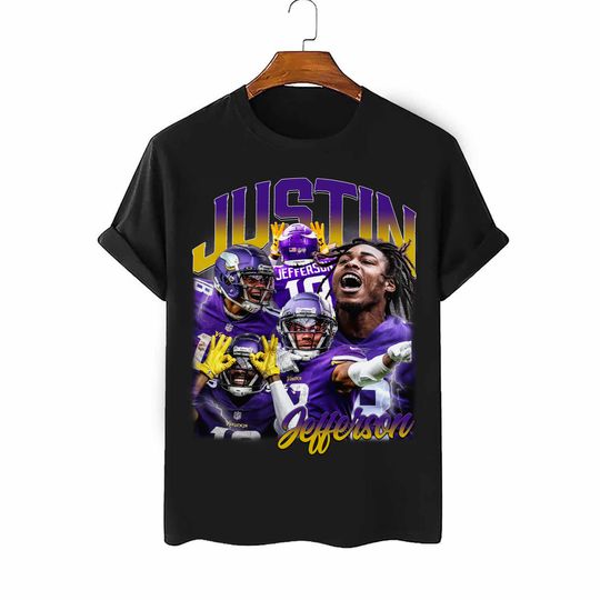 Shirts, Justin Jefferson Lsu White Jersey Sizes S2xl