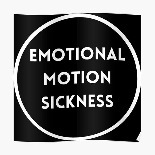 Emotional Motion Sickness Phoebe Bridgers Circle Premium Matte Vertical