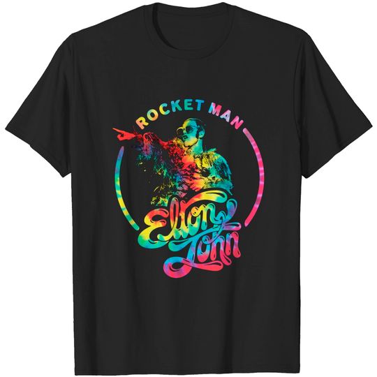 Elton John Bennie & The Jets Tie-Dye T-Shirt