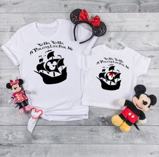 Pirate Mickey Shirt Disney Vacation Matching Disney Disney 