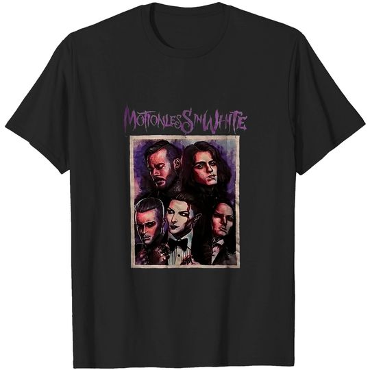 2019 Motionless In White Shirt Graveyard Shift Metalcore Band Men