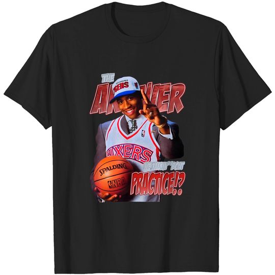 Allen Iverson step Over Premium T Shirt in Mens Sizes S-3XL 