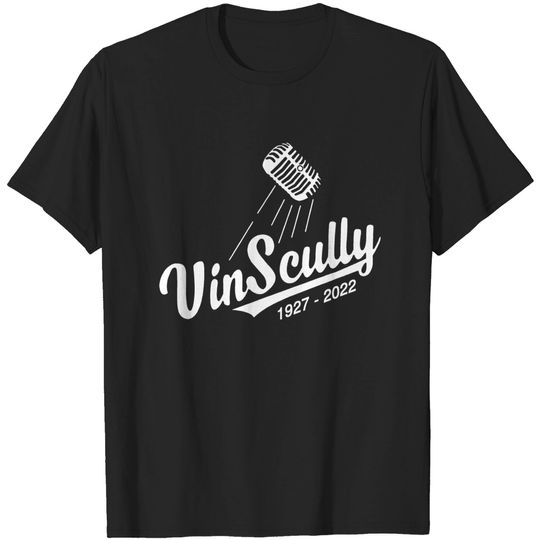 Vin Scully Dodgers Legend Thank You For The Memories 1927-2022 T-Shirt,  hoodie, sweatshirt for men and women