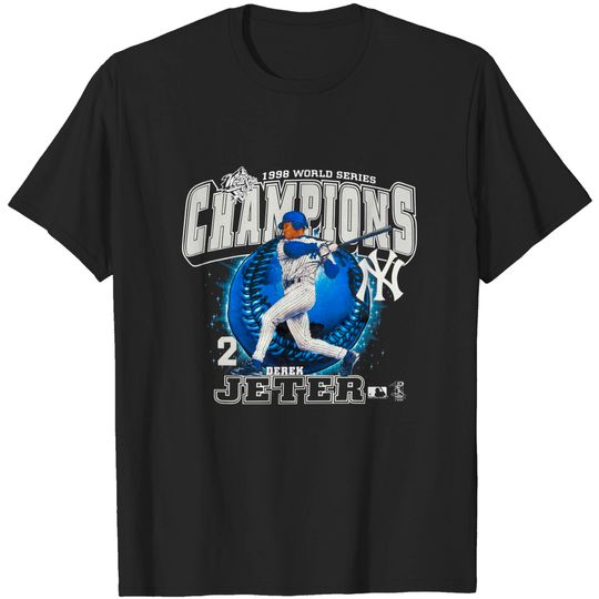 Derek Jeter T-Shirt Vintage Bootleg Baseball World Series in 2023