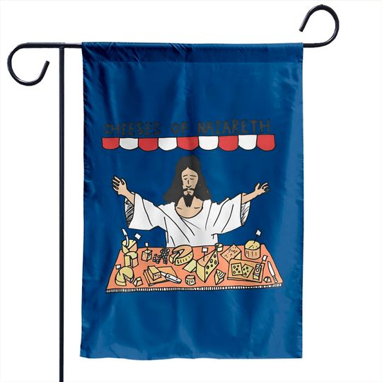 Old Skool Hooligans Cheeses Of Nazareth Garden Flags