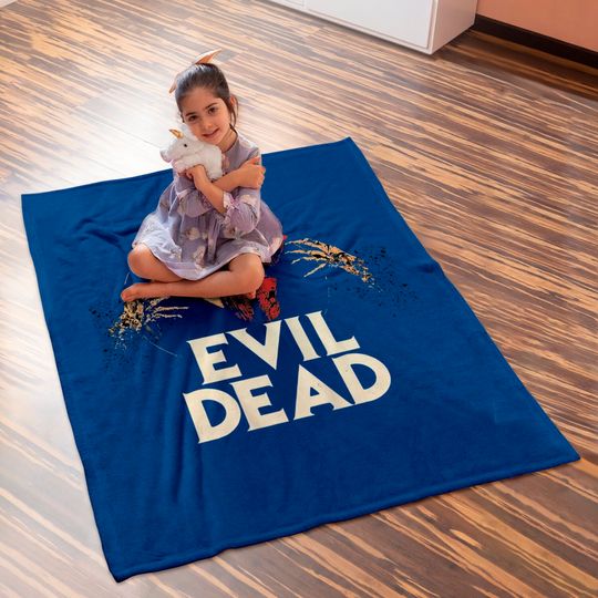 Evil Dead Bruce Campbell Horror Movie Baby Blanket / Baby Blankets