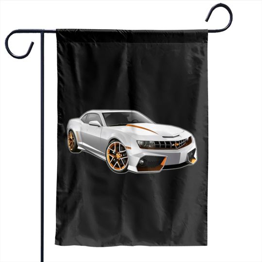 Camaro 5th Gen Garden Flags