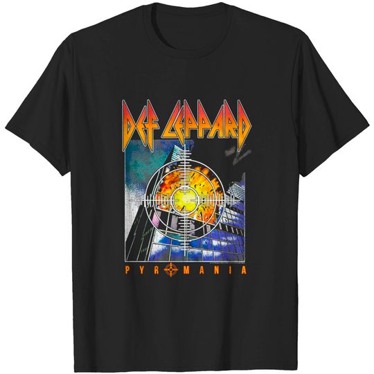 Def Leppard Comic Adult S/S T-Shirt