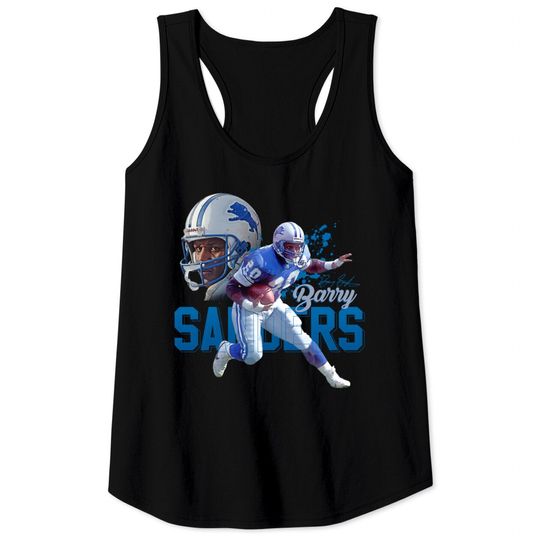 Printerval Barry Sanders - Barry Sanders - T-Shirt