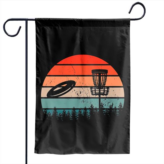 Disc Golf Retro Disc Golf Garden Flags