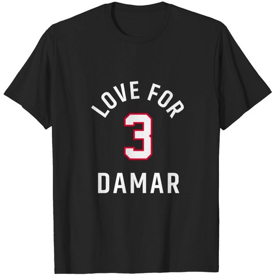 Official Love For Damar 3 Shirt Pregame Warmup t-shirt, hoodie, longsleeve,  sweater