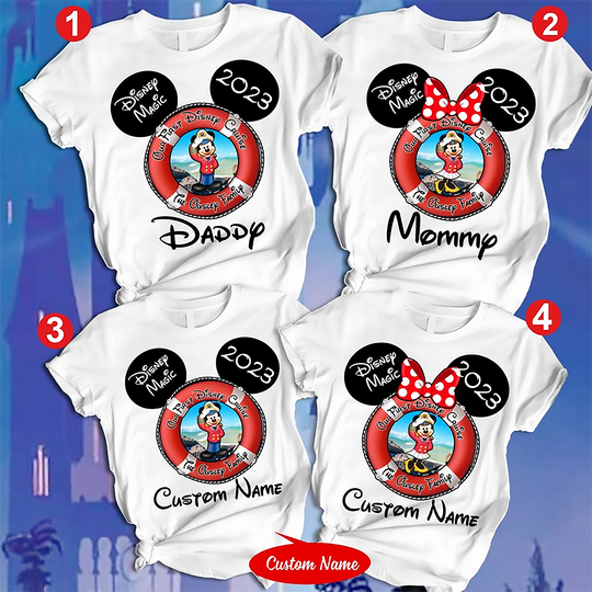 Disney Cruise Family Vacation 2023 Shirt Group Pirate T-Shirt